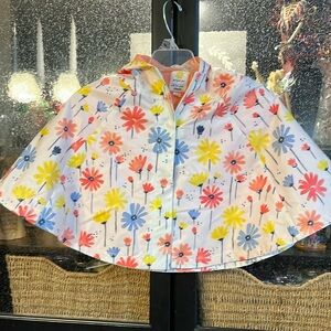 3T hooded rain cape Gymboree. Like new
